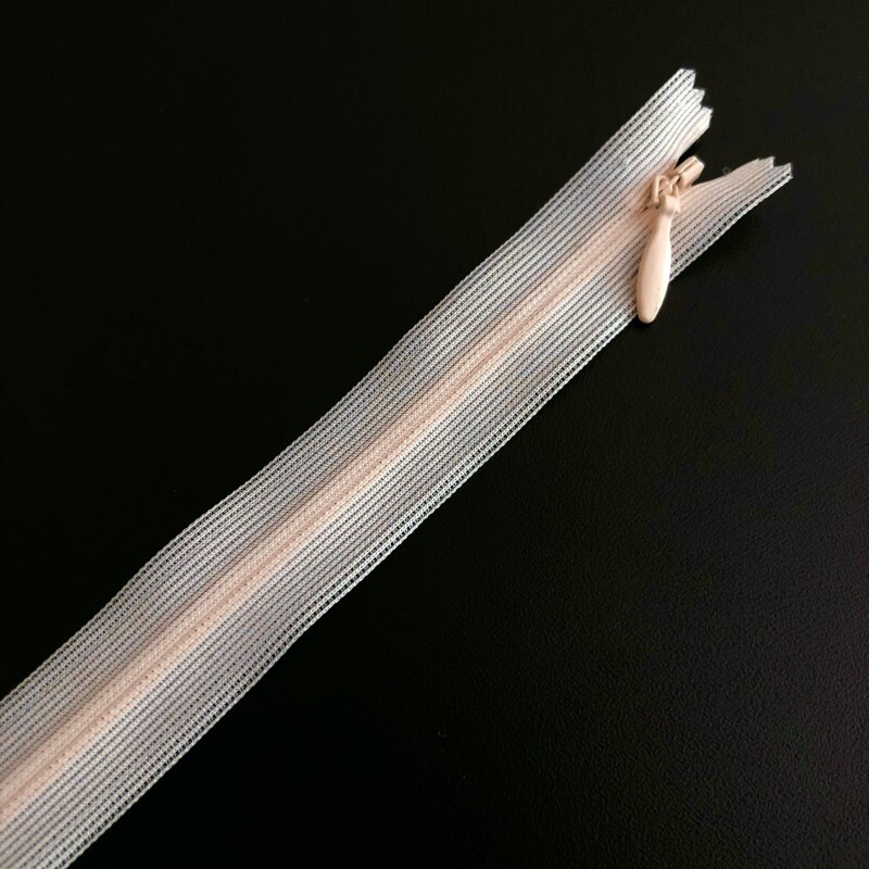 Zíper Invisível Fixo YKK - 20 cm 